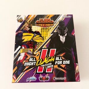 NWT my hero academia collectible trading card game